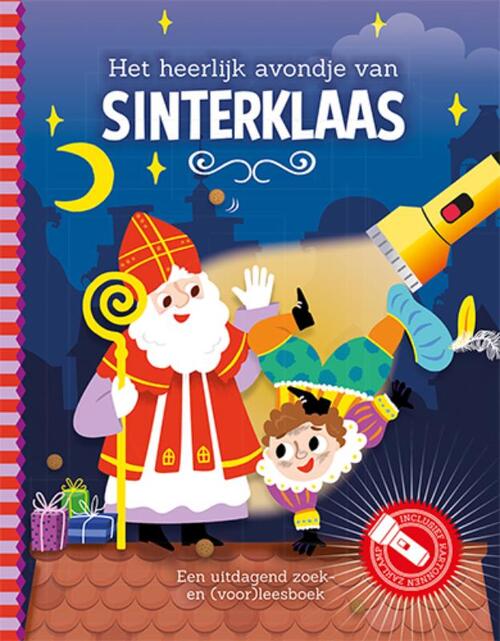 Lantaarn Publishers Het heerlijk avondje van Sinterklaas zaklampboek LU44986