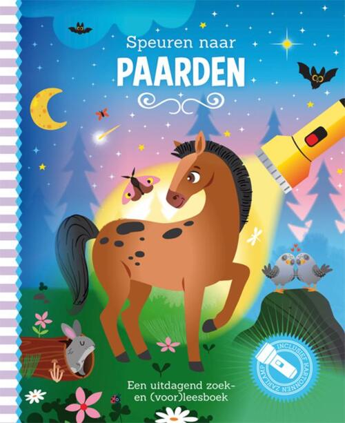 Lantaarn Publishers Speuren naar paarden zaklampboek LU49530