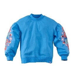 Z8 Kids Limited Edition S24 Sweater Birdy Azure blue