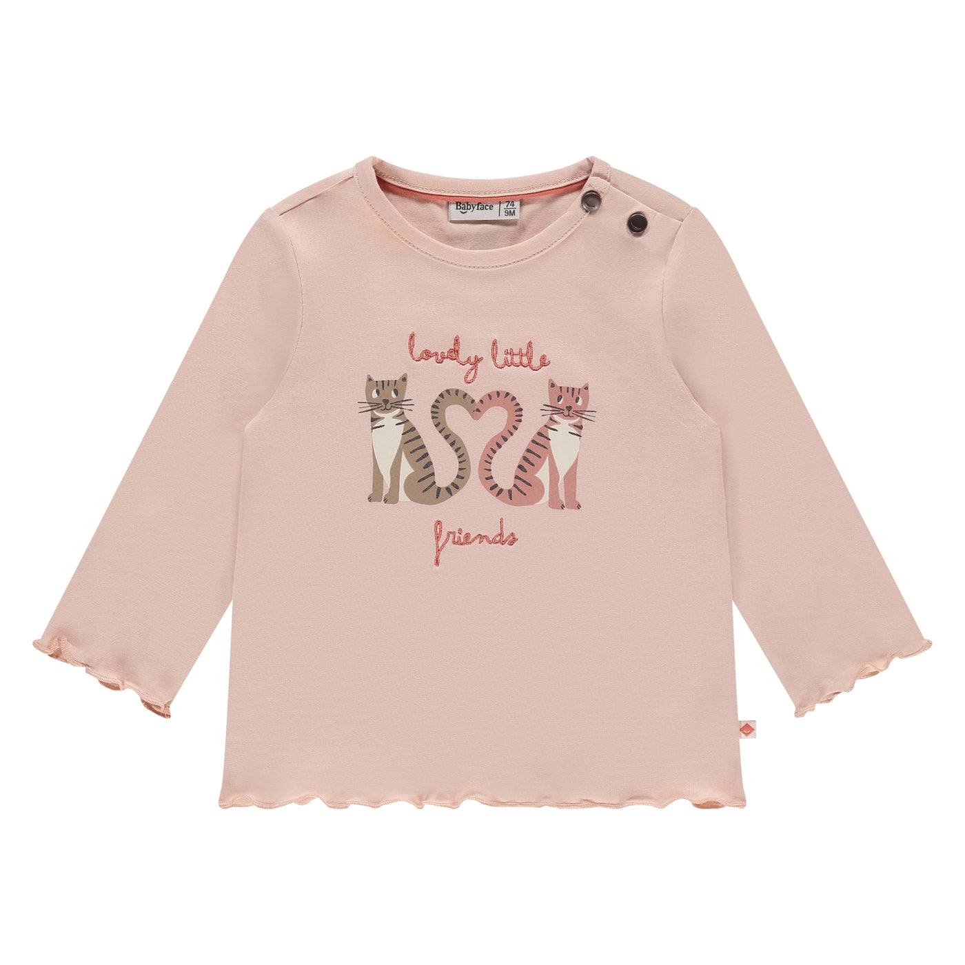 Babyface W25 baby girls t-shirt long sleeve blossom BBE25428601