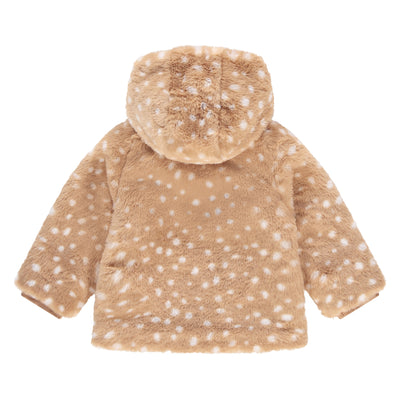 Babyface W25 baby girls fake fur jacket nude BBE25428100