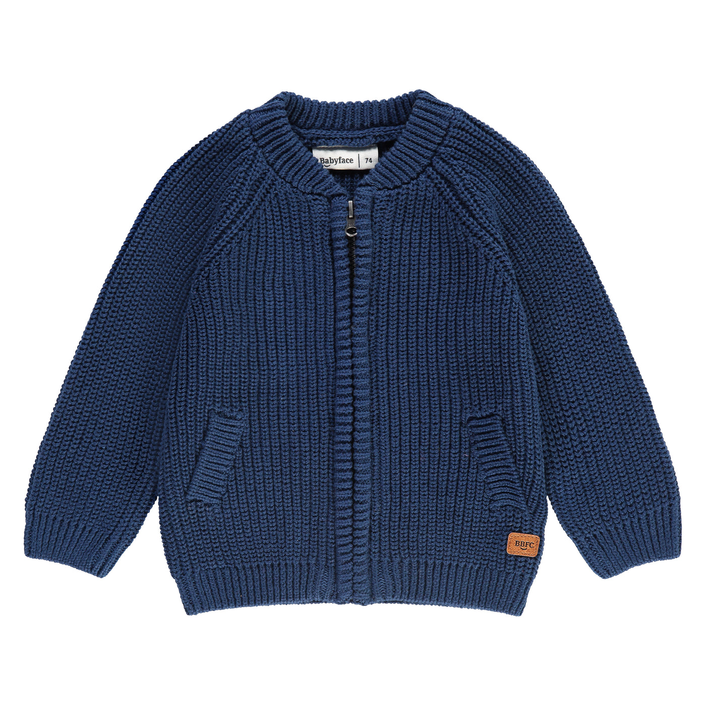 BABYFACE W24 boys cardigan BBE24427301 blue