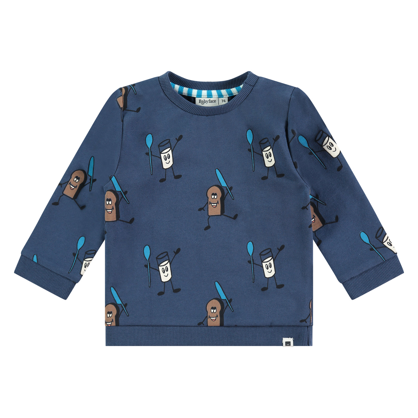 BABYFACE W24 boys sweatshirt BBE24427409 blue