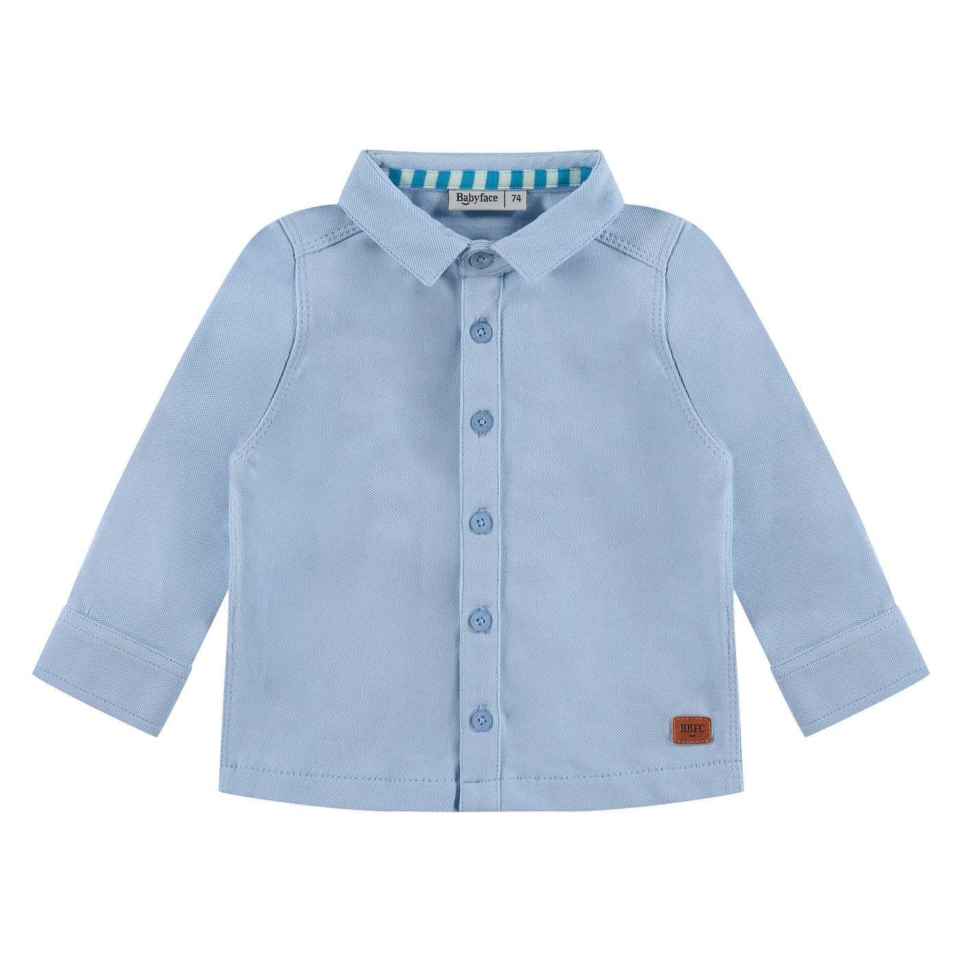 BABYFACE W24 boys shirt long sleeve BBE24427501 light blue