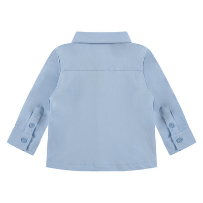 BABYFACE W24 boys shirt long sleeve BBE24427501 light blue