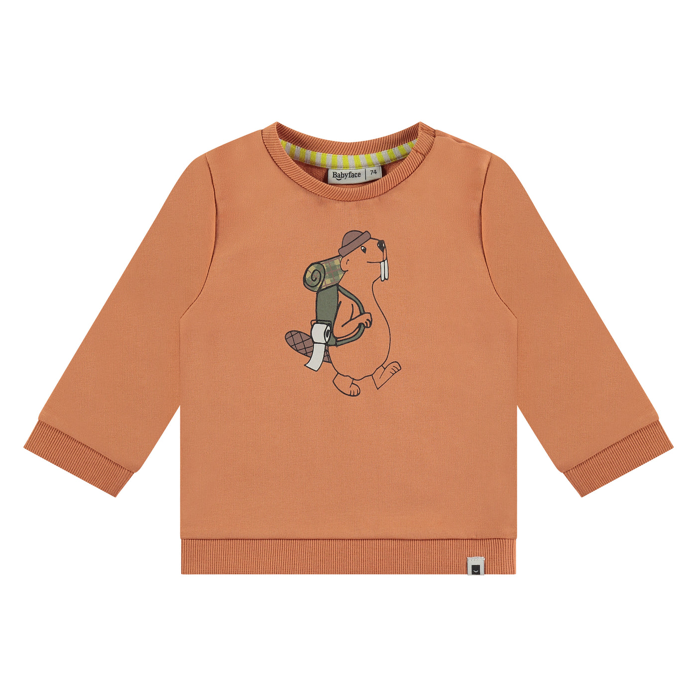 BABYFACE W24 boys sweatshirt BBE24527425 orange