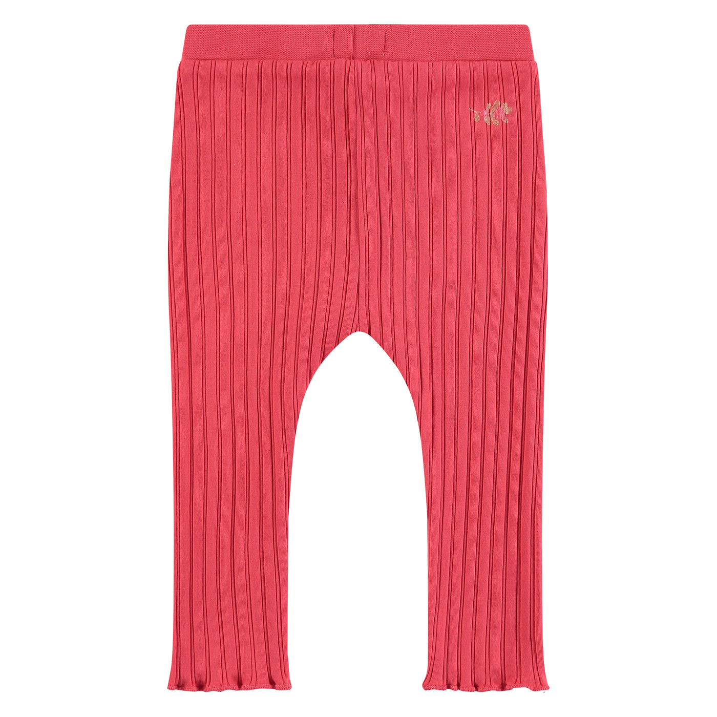 BABYFACE W24 girls rib legging BBE24528232 red