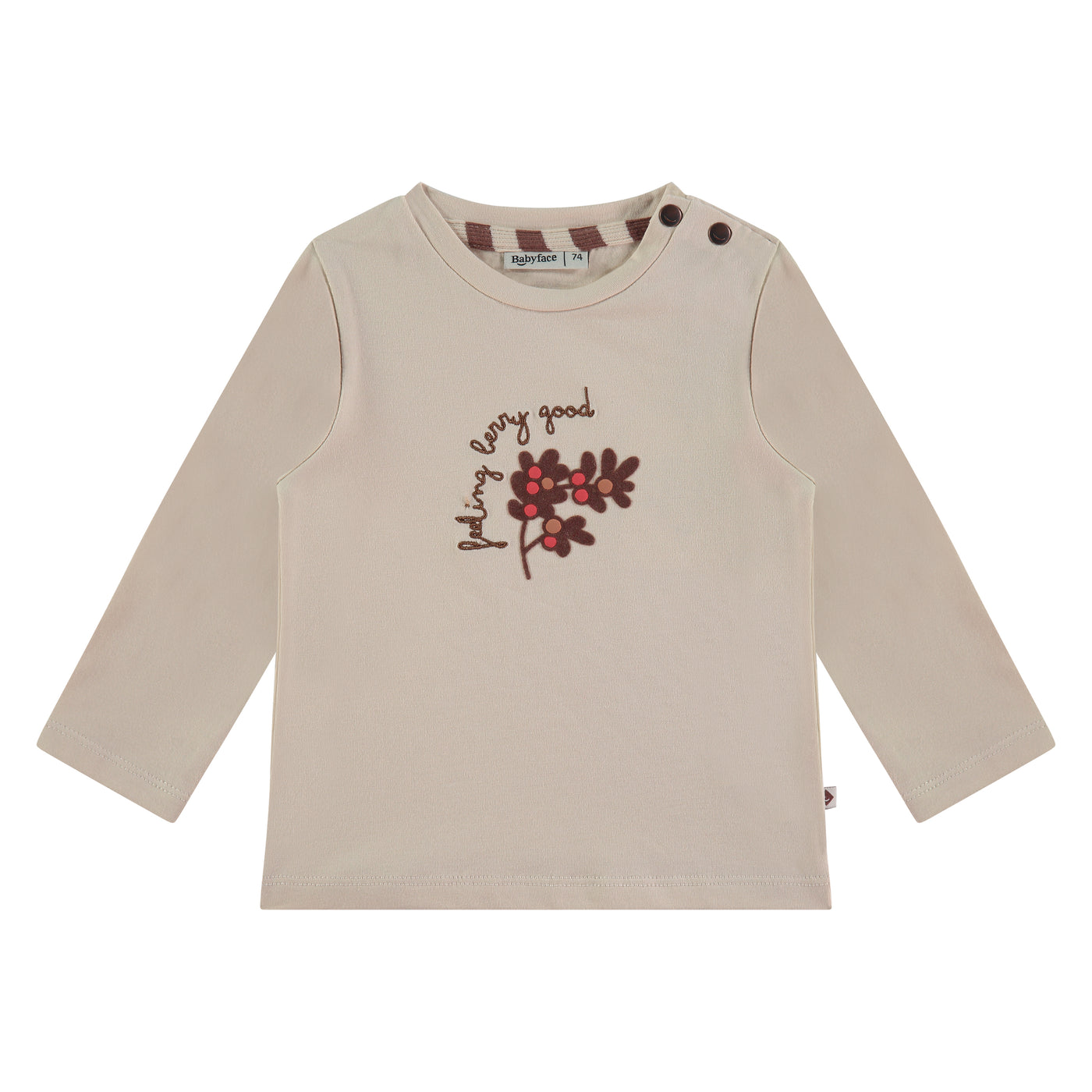 BABYFACE W24 girls t-shirt longsleeve BBE24528620 beige