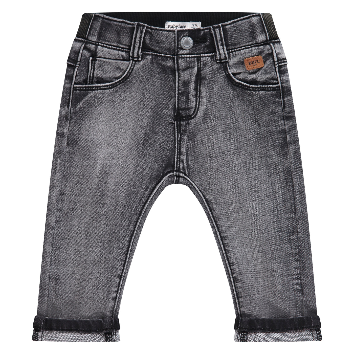 Babyface W25 Jeans baby boys jogg denim dark grey denim BBE25527227