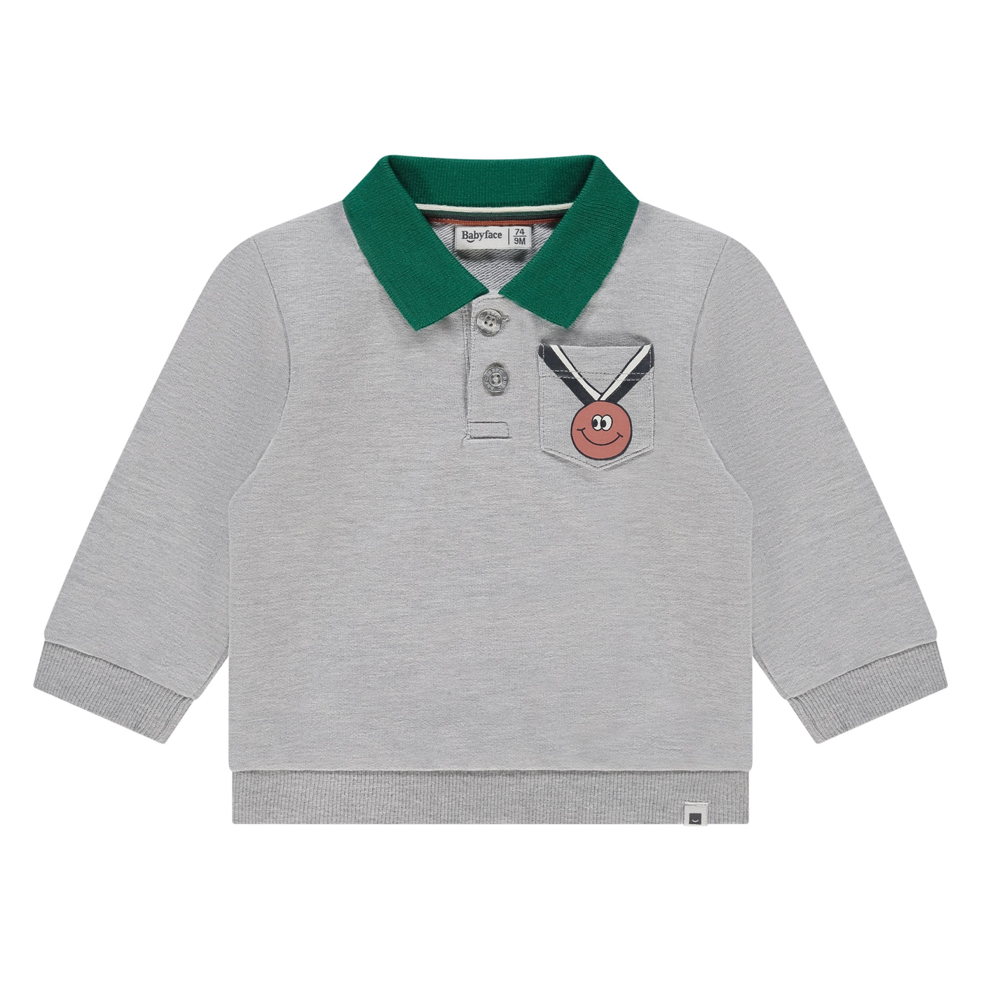 Babyface W25 Pullovers and cardigans baby boys sweatshirt GREY MELANGE BBE25527428