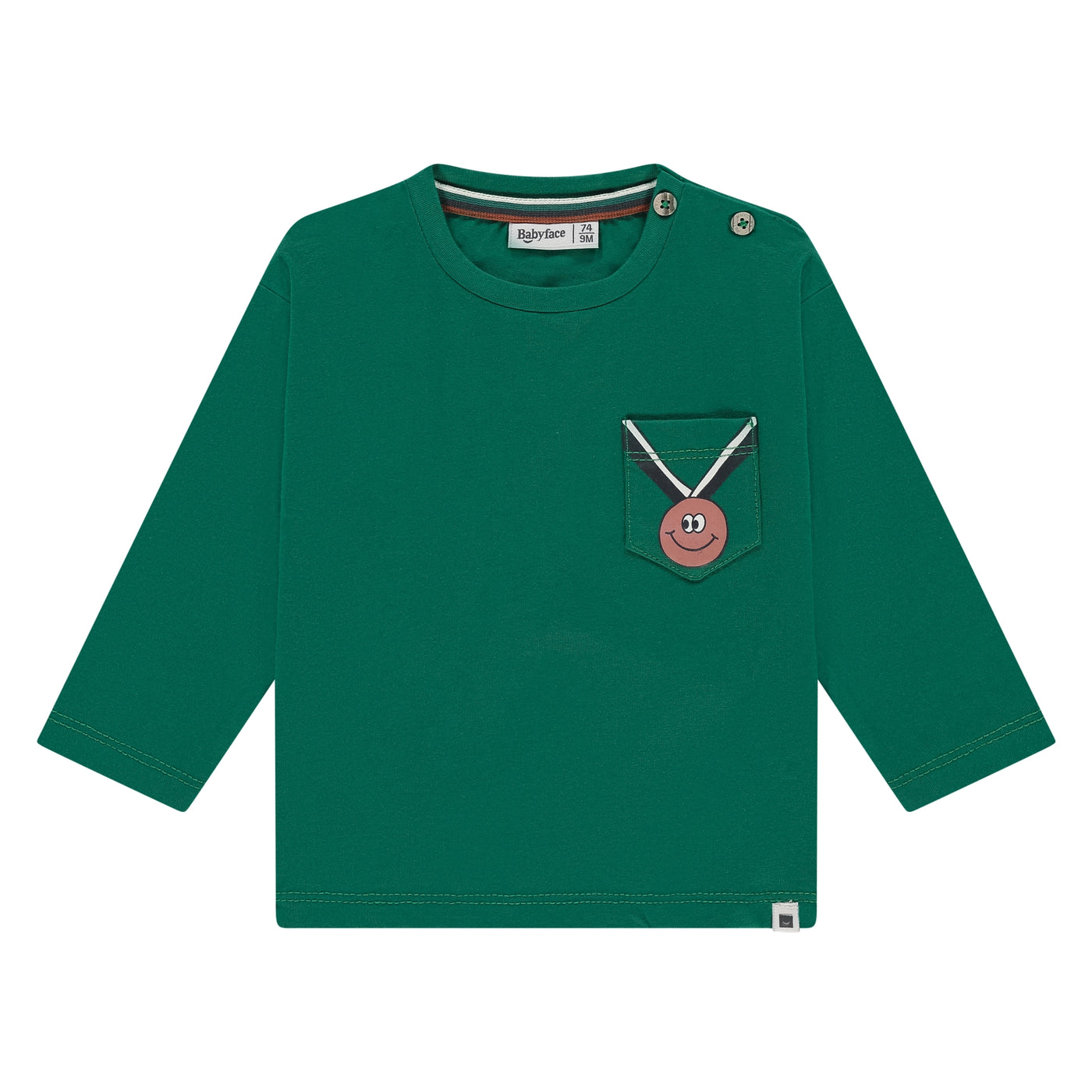 Babyface W25 T-shirts, polos and tops baby boys t-shirt long sleeve turtle BBE25527621