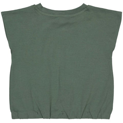 Quapi S24 Girls Cropped Top BEERTJEQS241 Dark Green