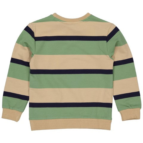 Quapi S24 Boys Sweater BERATQS241 AOP Sand Stripe