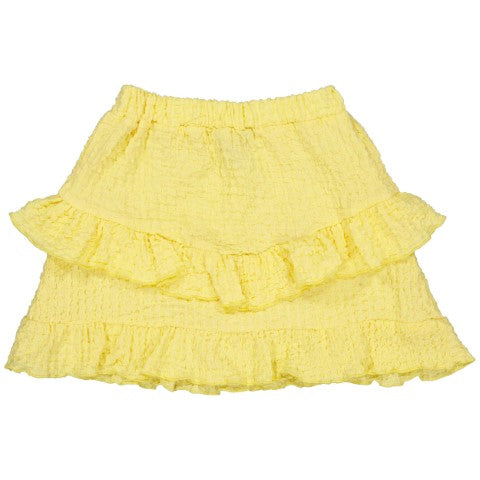 Quapi S24 Girls Skirt BRICKQS243 Soft Yellow