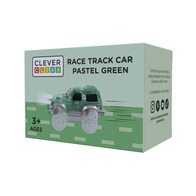 Clever Clixx Race Auto pastel groen 1 Stuk  CC1022