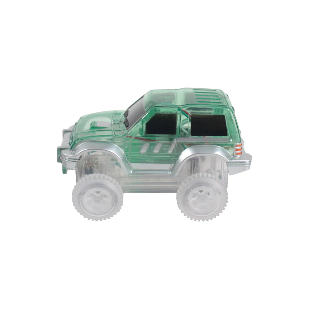 Clever Clixx Race Auto pastel groen 1 Stuk  CC1022