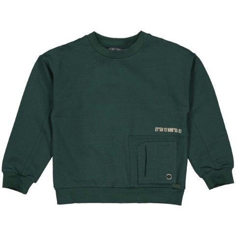 Quapi W24 Boys SWEATERS DAVEQW242 Bottle green