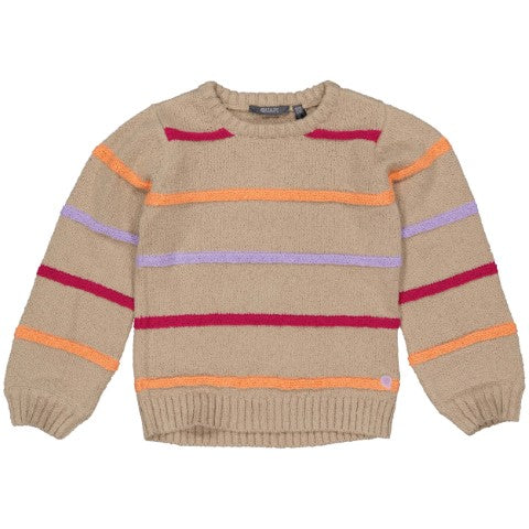 Quapi W24 Girls SWEATERS DIRKJEQW241 Dark Sand