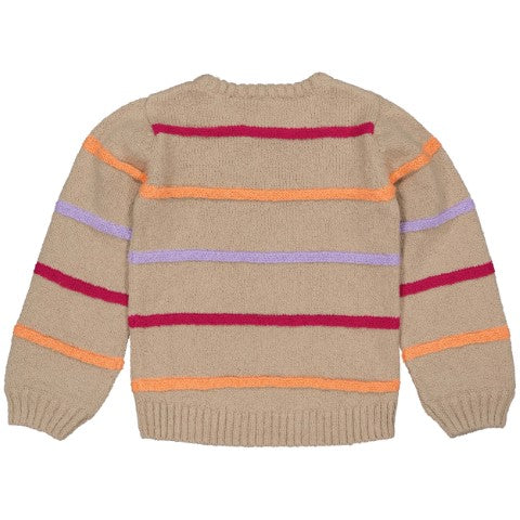 Quapi W24 Girls SWEATERS DIRKJEQW241 Dark Sand