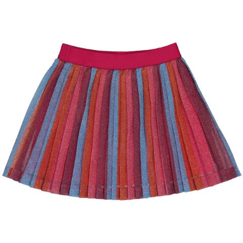 Quapi W24 Girls SKIRTS DJILLQW242 AOP Soft grey stripe