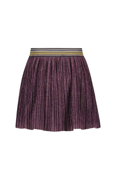 Like Flo w24 Holly Flo pliss�� glitter skirt Grape F408-5704 286