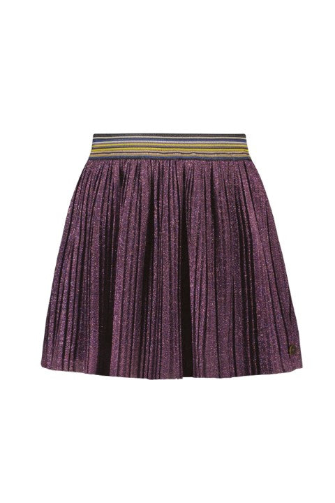 Like Flo w24 Holly Flo pliss�� glitter skirt Grape F408-5704 286