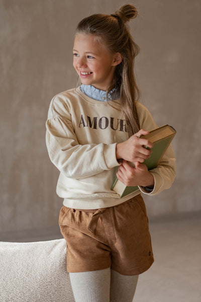 Like Flo w25 Danee Flo girls sweater with artwork Kit F508-5305 050