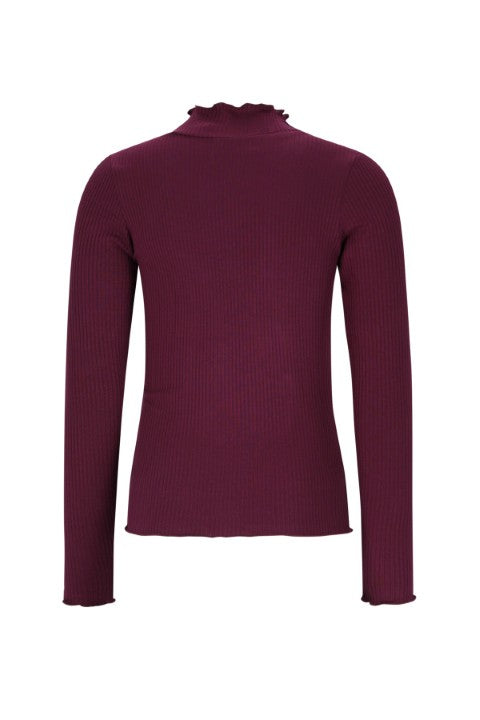 Like Flo w25 Eef Flo girls basic rib coll Cherry F508-5400 615