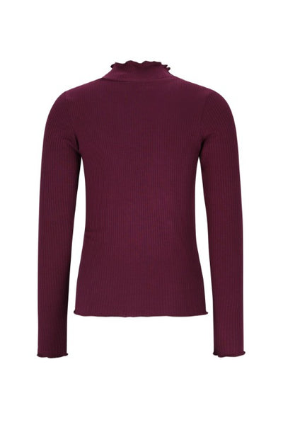 Like Flo w25 Eef Flo girls basic rib coll Cherry F508-5400 615