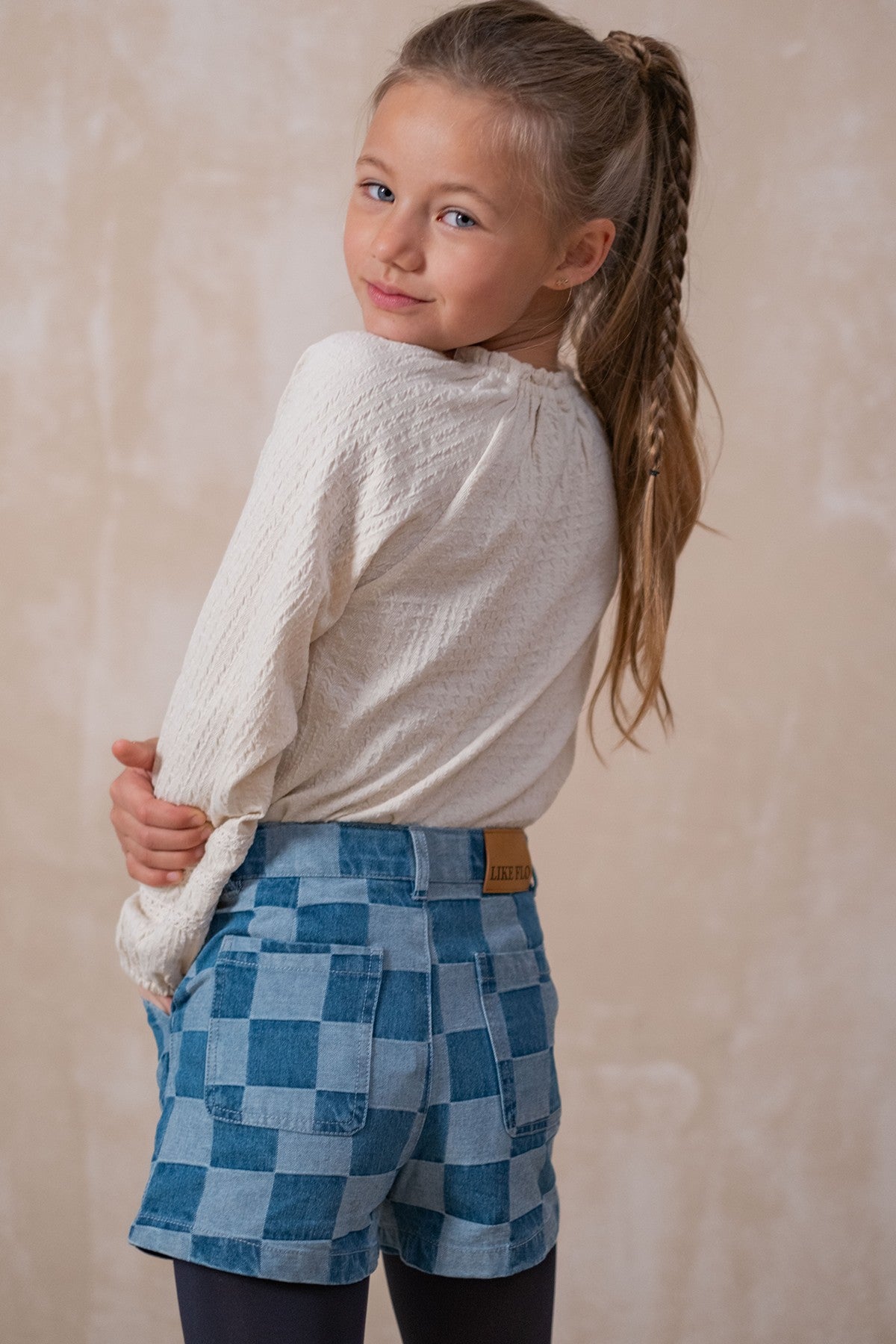 Like Flo w25 Eli Flo girls jacquard jersey blouse Kit F508-5401 050