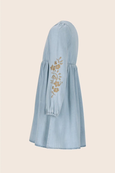 Like Flo w25  Mischa Flo girls dress Denim  F508-5802
