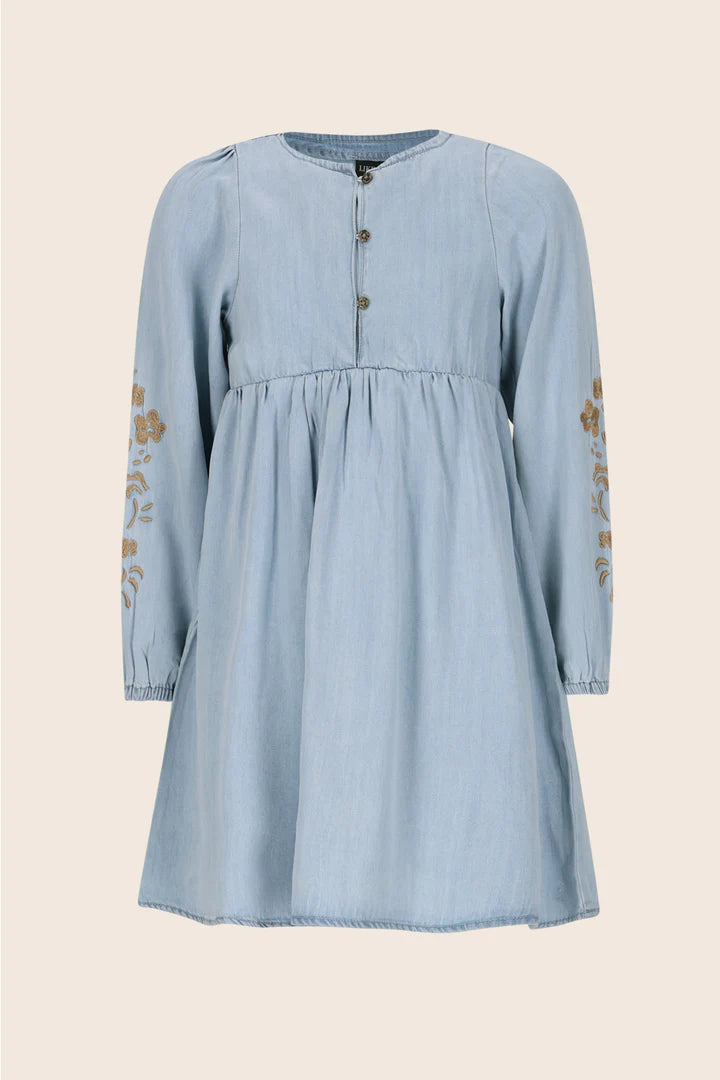 Like Flo w25  Mischa Flo girls dress Denim  F508-5802