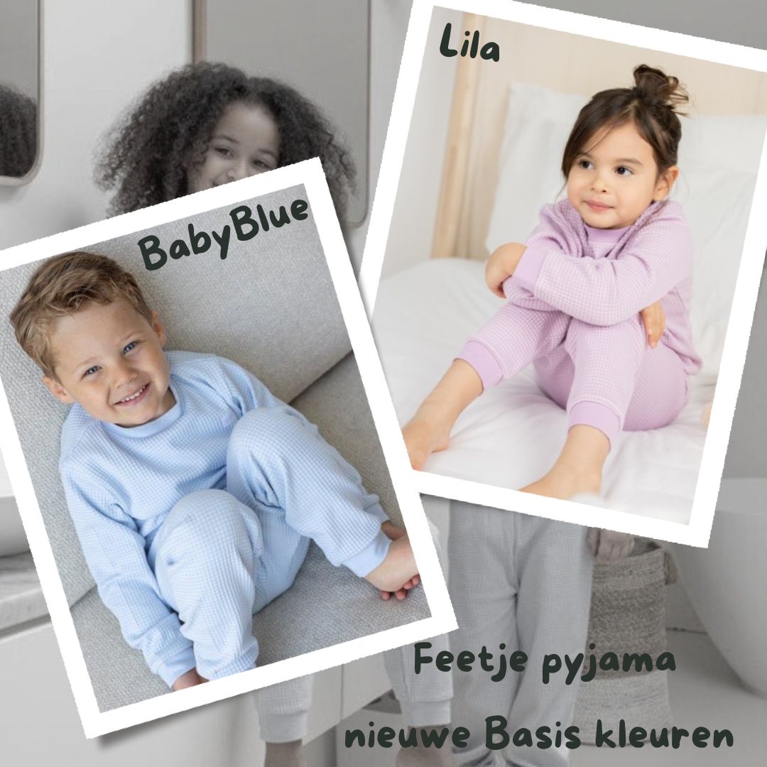 Feetje Pyjama wafel NOS50 BabyBlue 305618