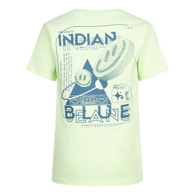 Indian Blue Jeans s24 T-Shirt Indian Smile Pistache Green IBBS24-3612 620