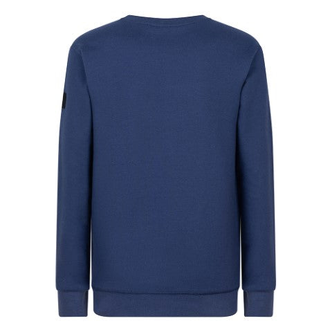 Indian blue jeans Boys Organic Sweater IBJ Towel Evening Blue IBBW23-4534 512