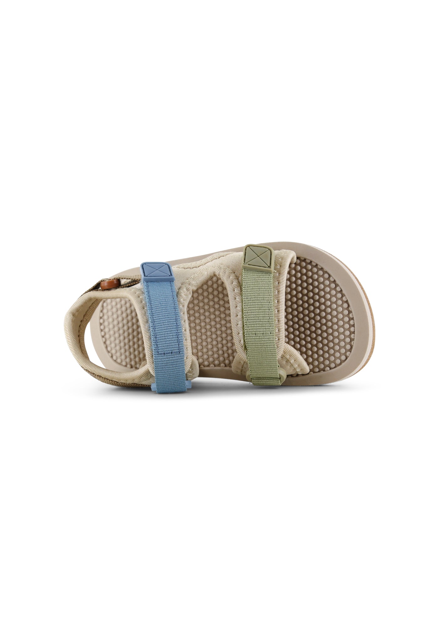 Shoesme s24 Licht gewicht sandaal Beige Blue Green LS23S001-E