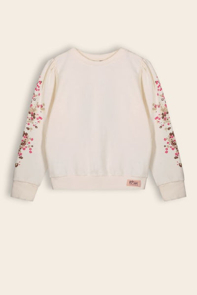 NONO Girls W23 NONO Kate girls sweater Pearled Ivory N309-5321 020