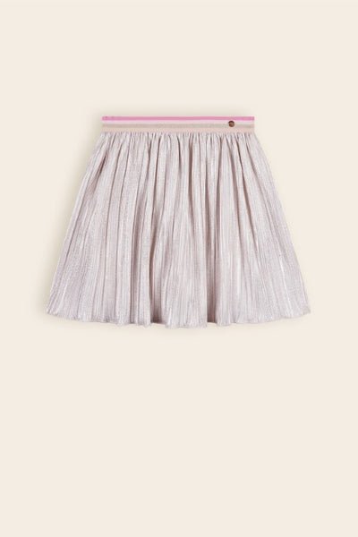 NoNo S24 Girls Kids Nikki Pearl Plisse skirt Pearled Ivory N402-5701 020
