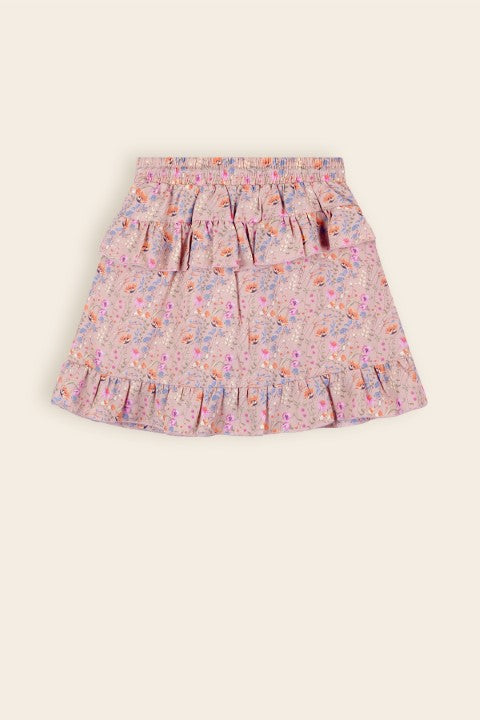 NoNo S24 Girls Kids Neva Wild Flower skirt Sand Blush N402-5705 427