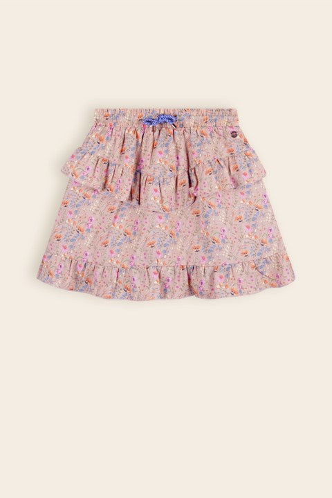 NoNo S24 Girls Kids Neva Wild Flower skirt Sand Blush N402-5705 427