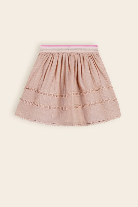 NoNo S24 Girls Kids Ninay wide skirt Sand Blush N402-5709 427