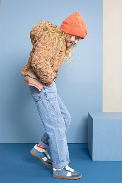NoNo Winterjackets & Acc. w25 Bomby Reversible Hooded Bomber Jacket Blushy Cheeks N507-5202 546
