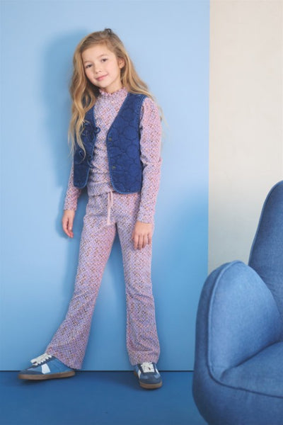 NoNo w25 Kaby Denim Stepped Gilet Nautical Blue N508-5308 156