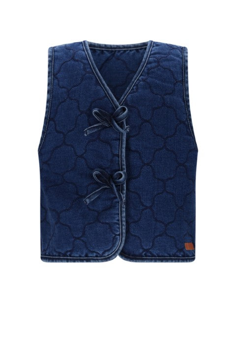 NoNo w25 Kaby Denim Stepped Gilet Nautical Blue N508-5308 156