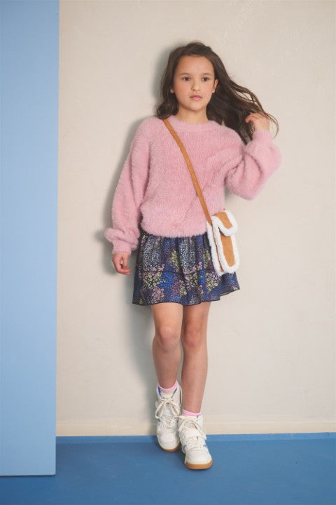 NoNo w25 Kate Soft Fluffy Knitted Sweater Vintage Rose N508-5317 240