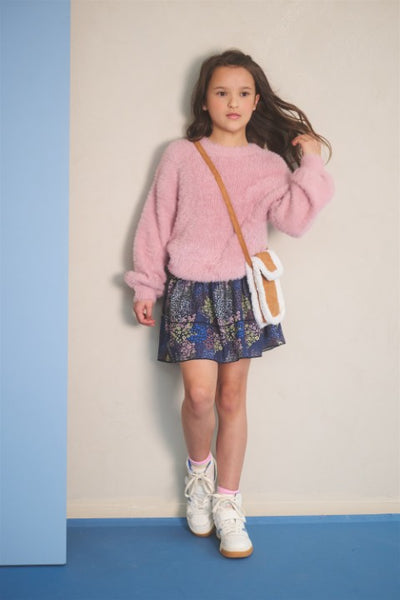 NoNo w25 Kate Soft Fluffy Knitted Sweater Vintage Rose N508-5317 240
