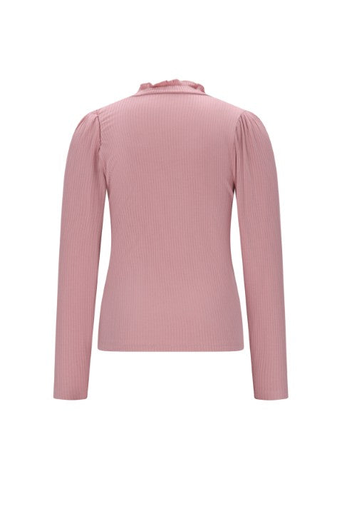 NoNo w25 Koss Ecovero Rib Jersey Essential Tshirt Vintage Rose N508-5401 240