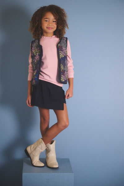 NoNo w25 Koss Ecovero Rib Jersey Essential Tshirt Vintage Rose N508-5401 240