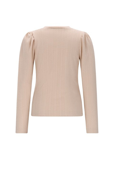 NoNo w25 Kiva Fancy Knit Jersey Pearled Ivory N508-5403 020