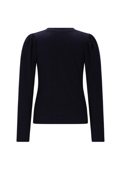 NoNo w25 Kiva Fancy Knit Jersey Navy Blazer N508-5403 110